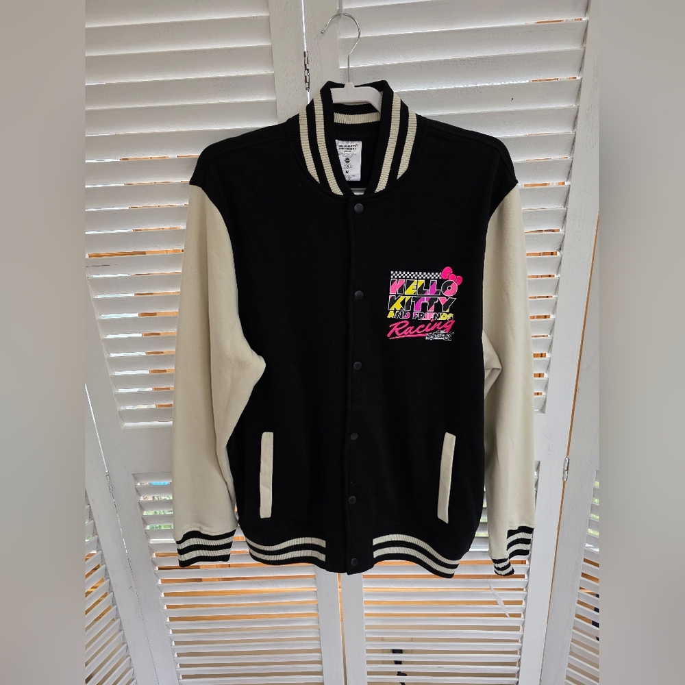 Hello Kitty & Friends Varsity Jacket Unisex Size M NWT Sanrio